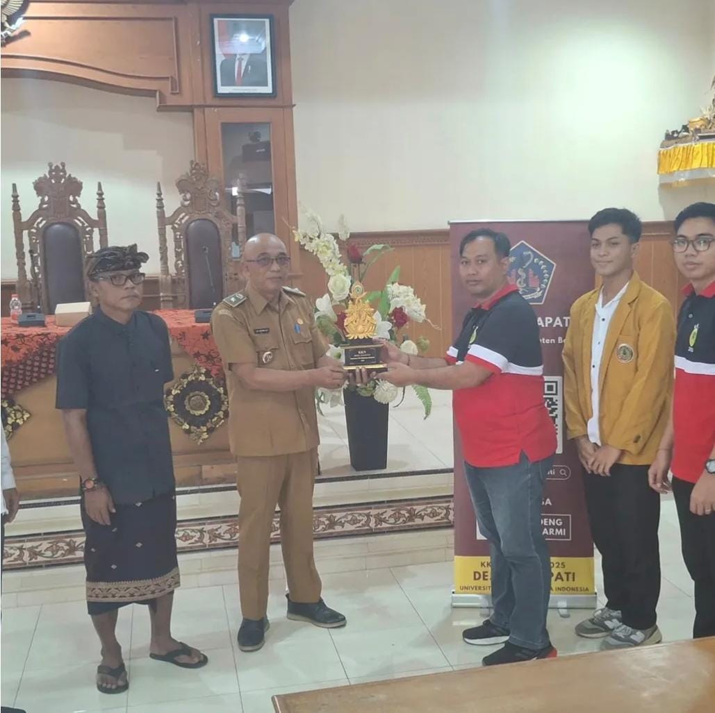 Penarikan Mahasiswa KKN Universitas PGRI Mahadewa Indonesia di Desa Jagapati